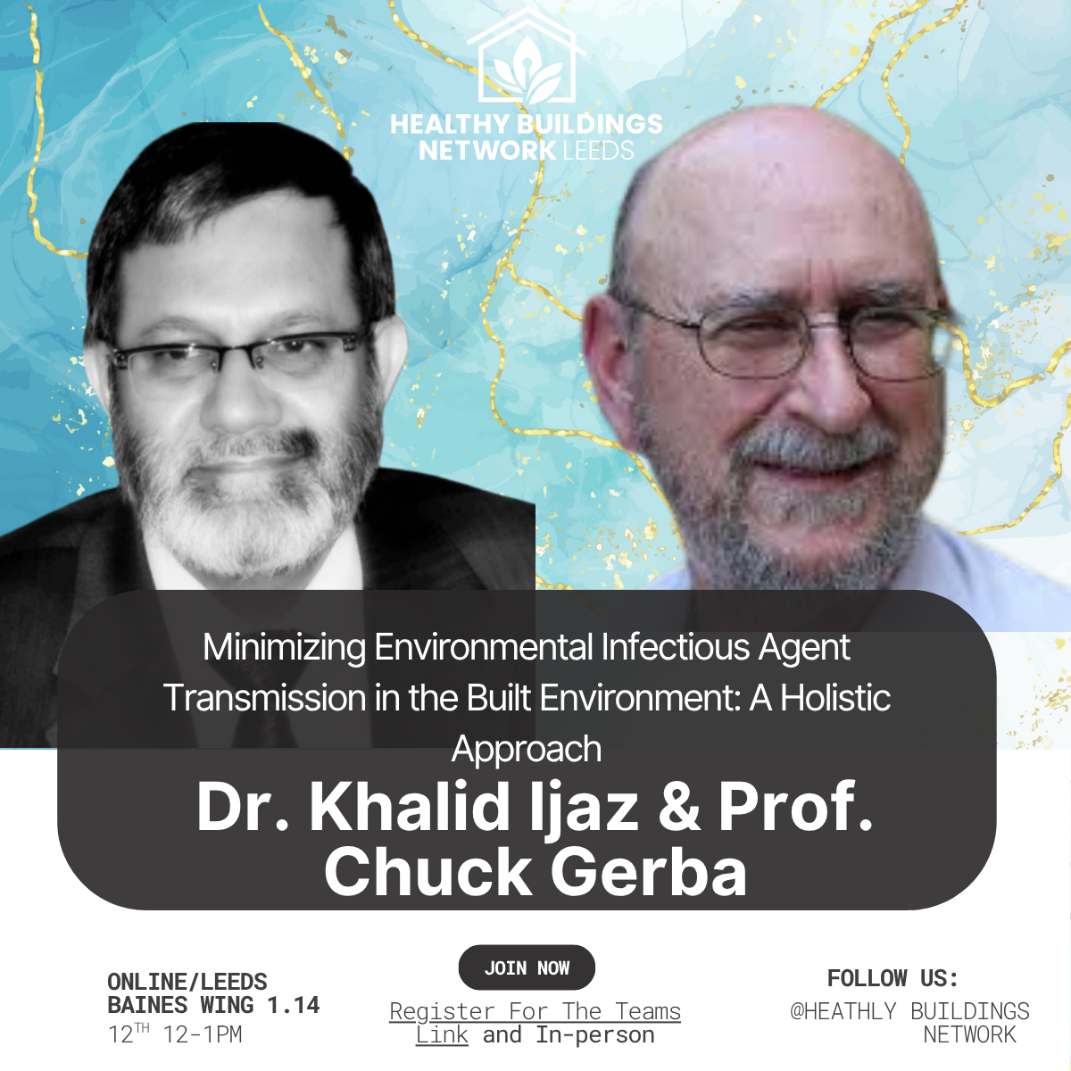 Chuck Gerba and Khalid Ijaz Seminar
