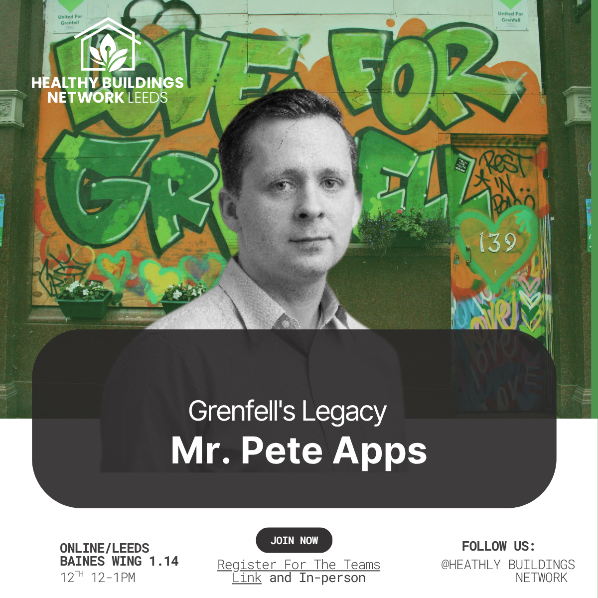 Pete Apps on Grenfell
