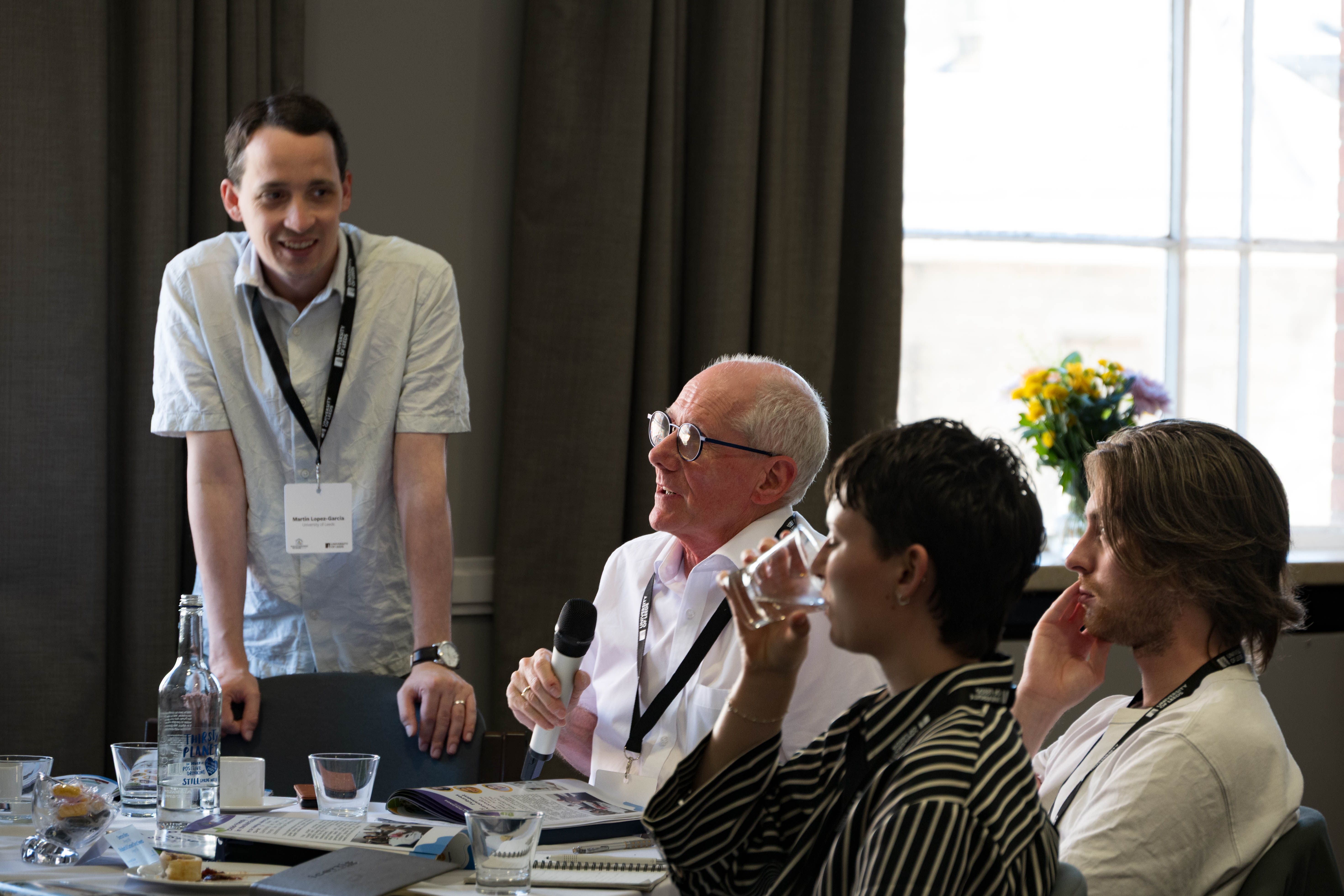 Industry participants and academics in discussion during the HBN Showcase 2026